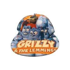 Grizzy And The Lemmings Hat Snapback Overall Pattern READ